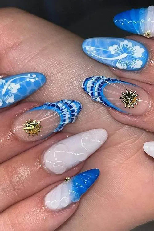 beach nails