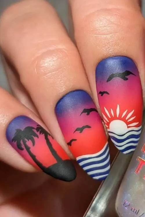 beach nails