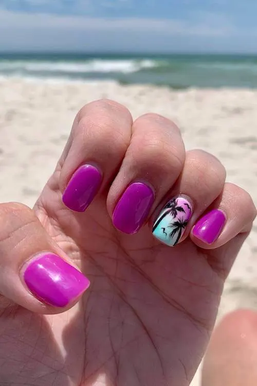 beach nails