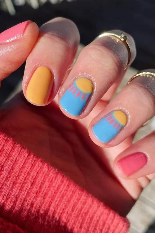 beach nails