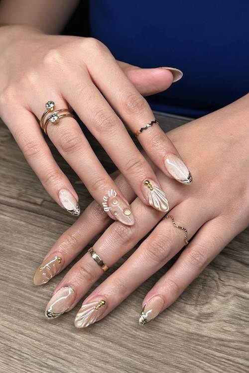beach nails