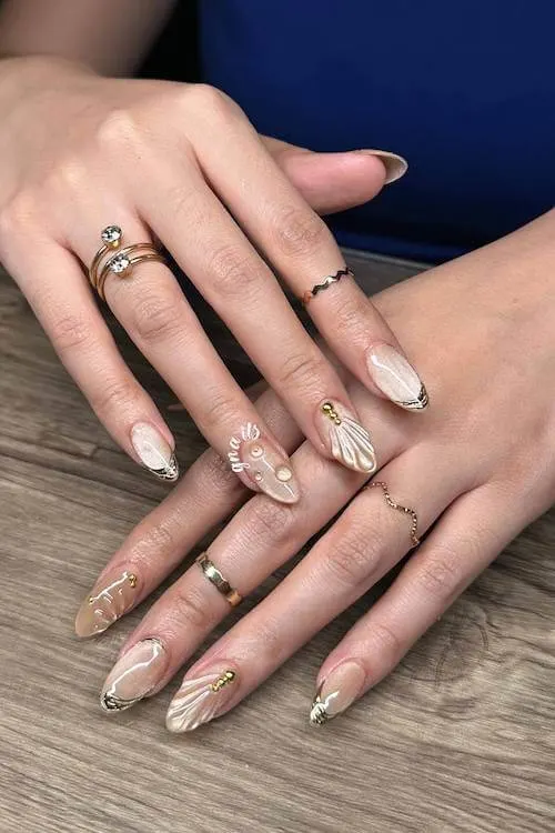 beach nails