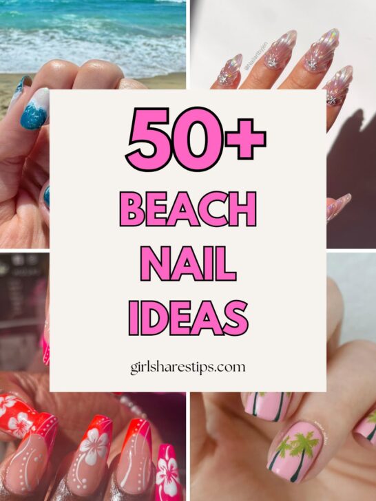 50+ Stunning Beach Nails for a Perfect Summer Vacation Look
