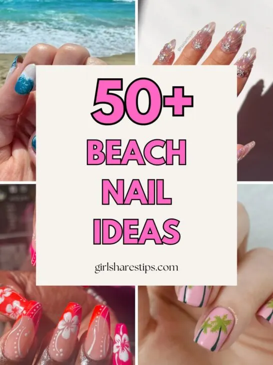50+ Stunning Beach Nails for a Perfect Summer Vacation Look