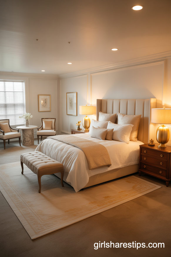 Hotel-Inspired Master Bedroom with Everyday Luxury