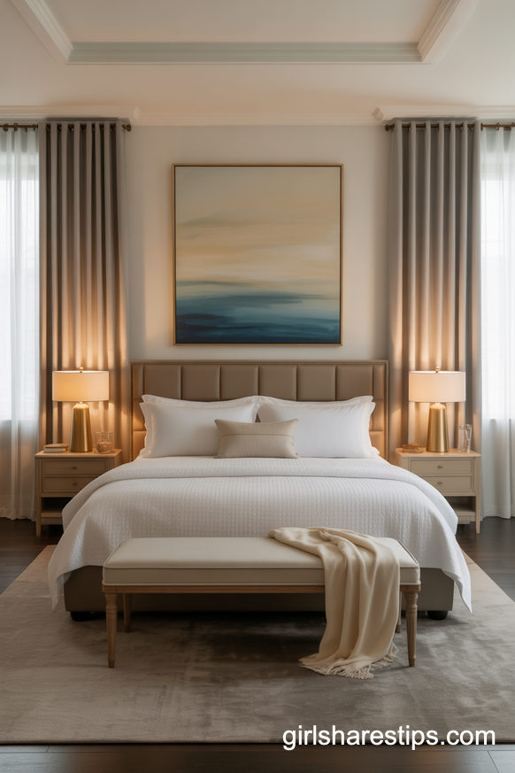 Hotel-Inspired Primary Bedroom with Everyday Luxury
