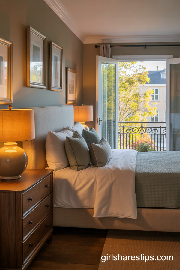 bedroom with balcony ideas