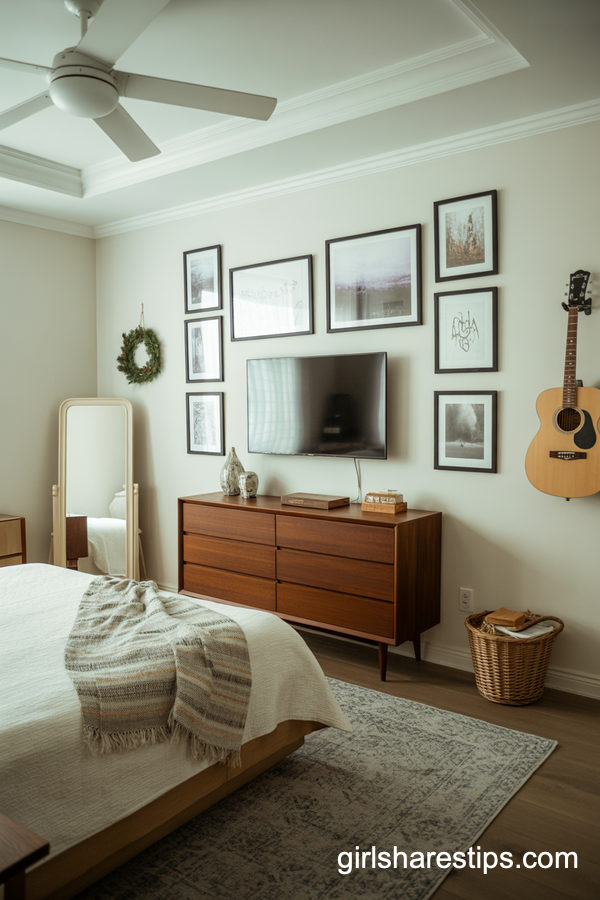 bedroom with TV ideas