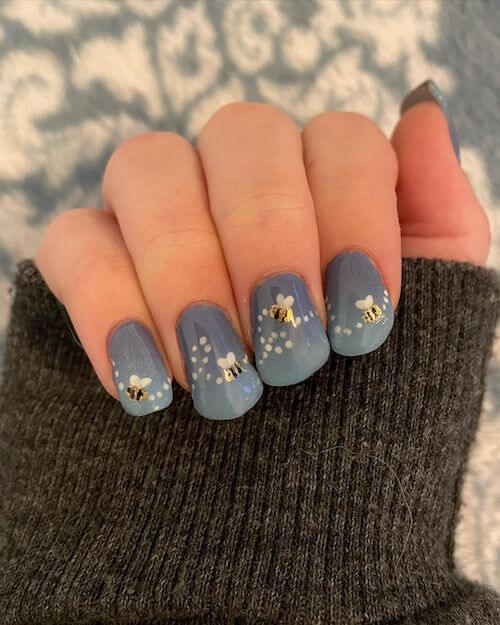 bee nail designs