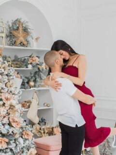 best Christmas photography ideas for couples