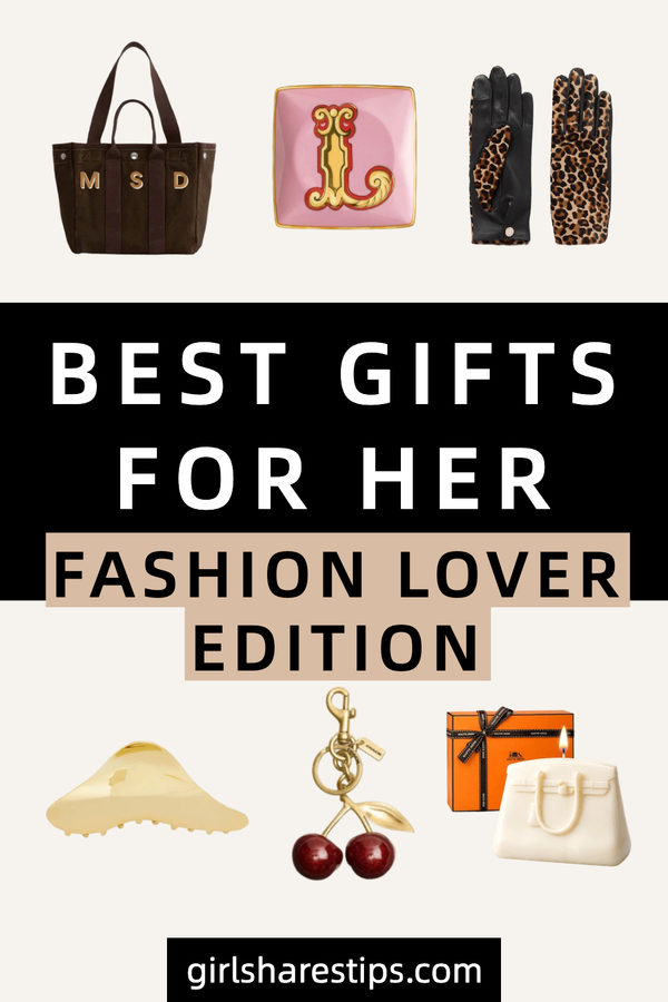 best gifts for fashion lover collage