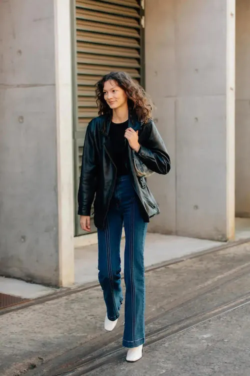 black blazer outfit