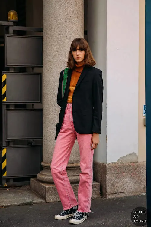 black blazer outfit