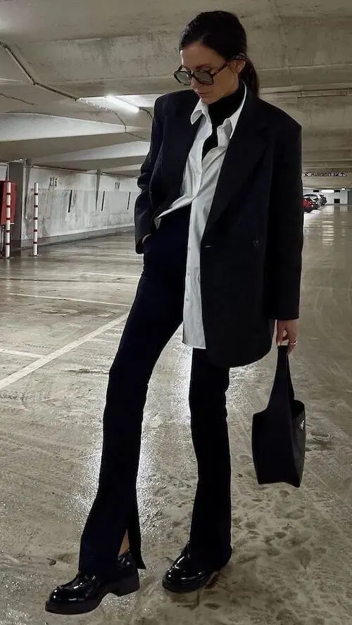 black blazer outfit ideas