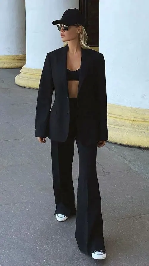 black blazer outfit ideas