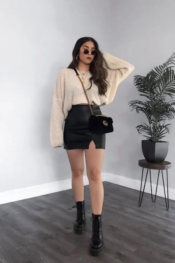 black boots outfit