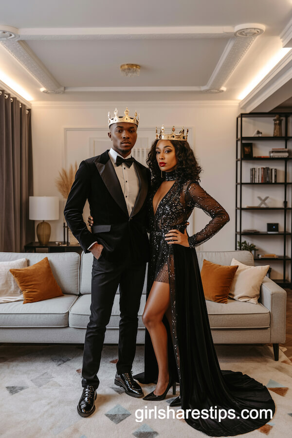 Classic King and Queen Couple