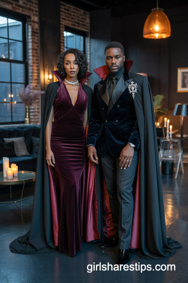 Classic Vampire Couple