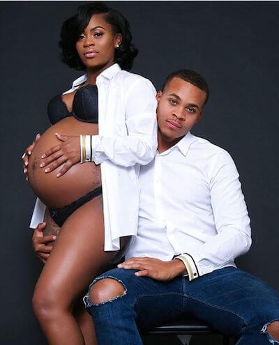 black couple maternity photoshoot ideas