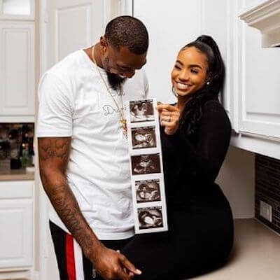 black couple cute maternity photo shoot ideas