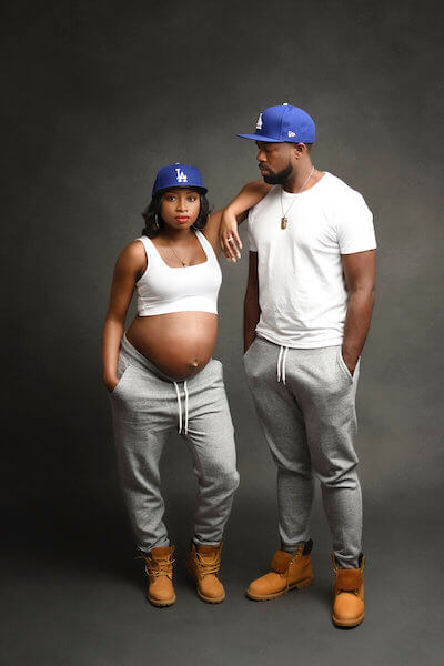 black couple maternity photoshoot ideas baby bump