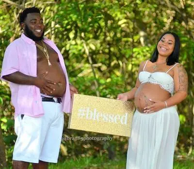 black couple maternity photoshoot ideas funny