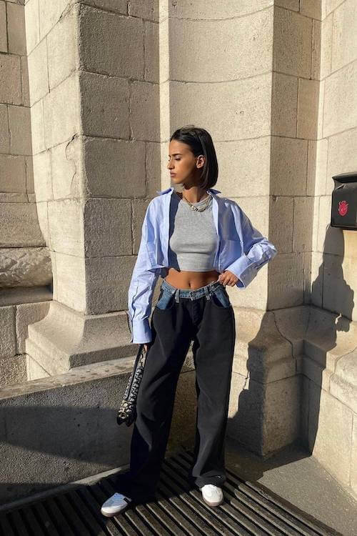black jeans outfit