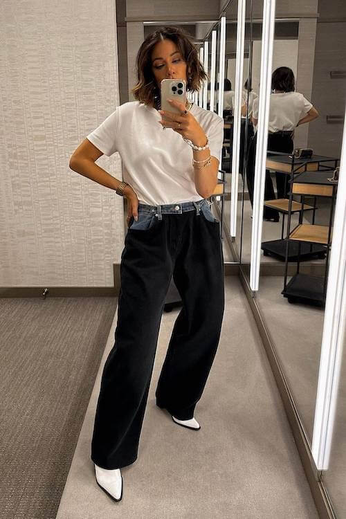 black jeans outfit