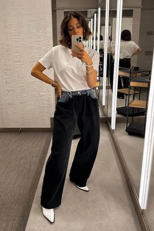black jeans outfit