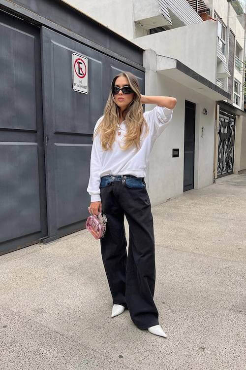 black jeans outfit