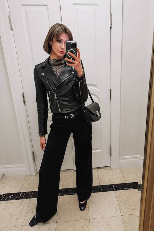 black jeans outfit