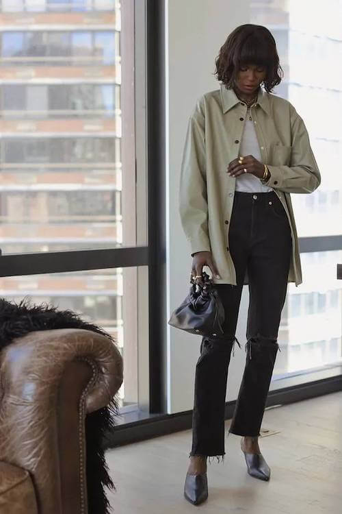 black jeans outfit
