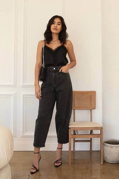 black jeans outfit