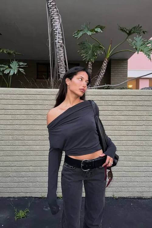 black jeans outfit