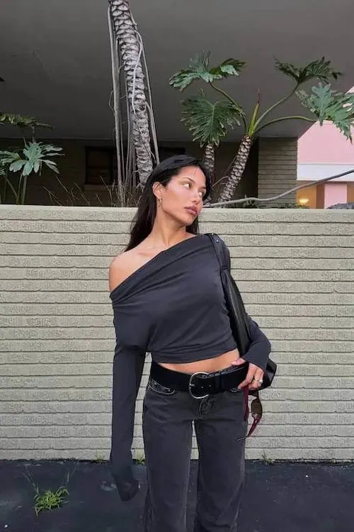 black jeans outfit