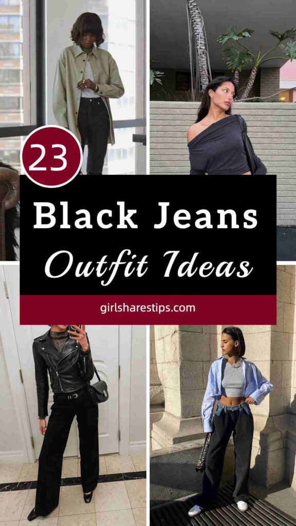 black jeans outfit