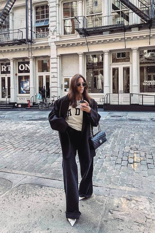 black jeans outfit
