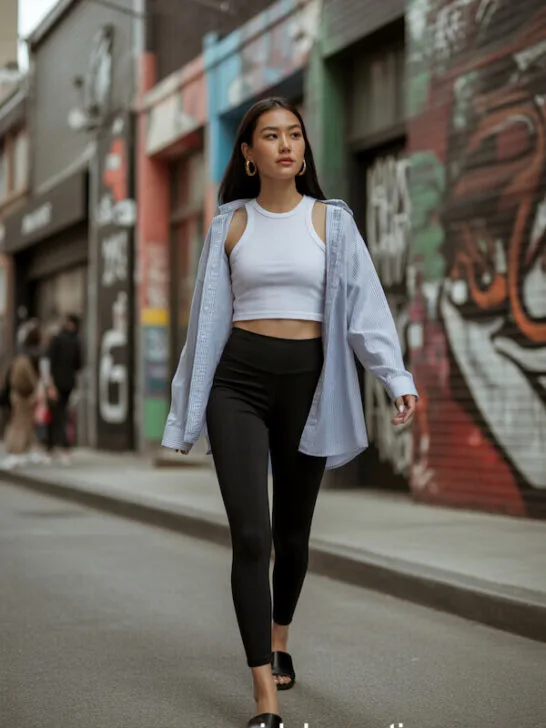 23 Chic Black Leggings Outfit Ideas for Women: Style Tips for Every Occasion