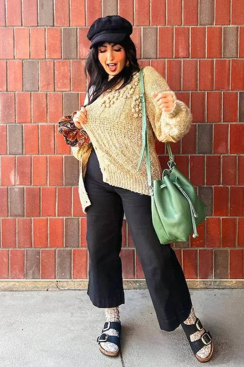 black linen pants outfit