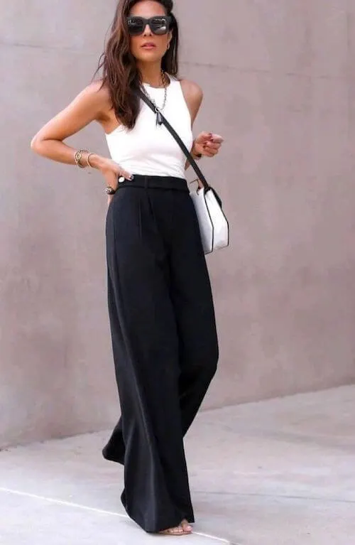 30+ Chic Black Pants Outfit Ideas For Women [2023]: How To Style Black ...