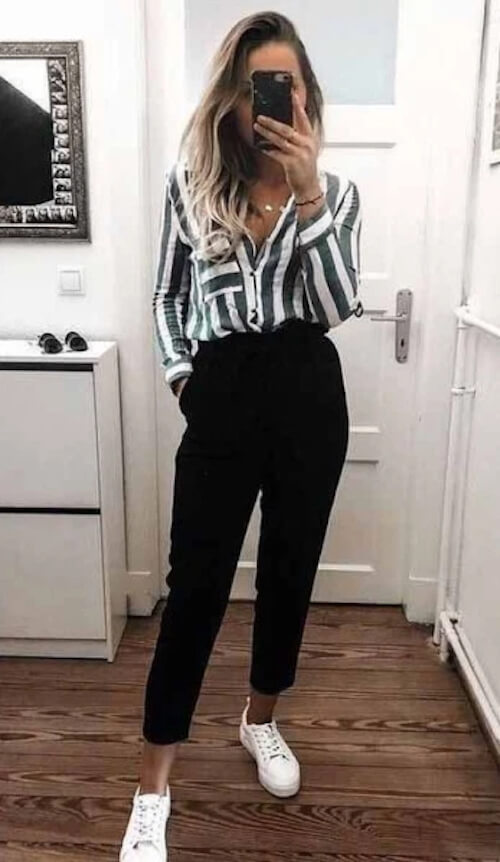 7 Easy and Chic Ways to Wear Black Trousers This Spring  Who What Wear