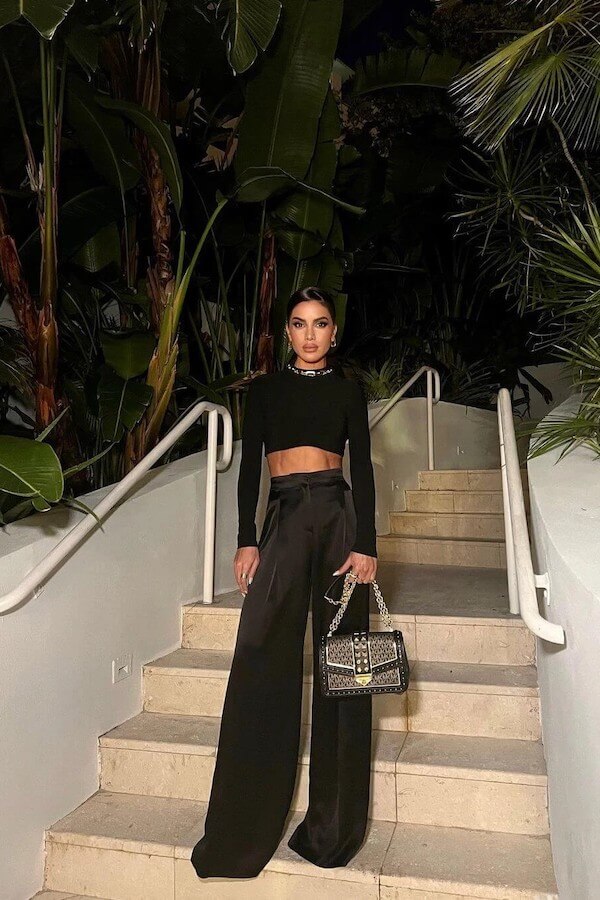 black pants outfit