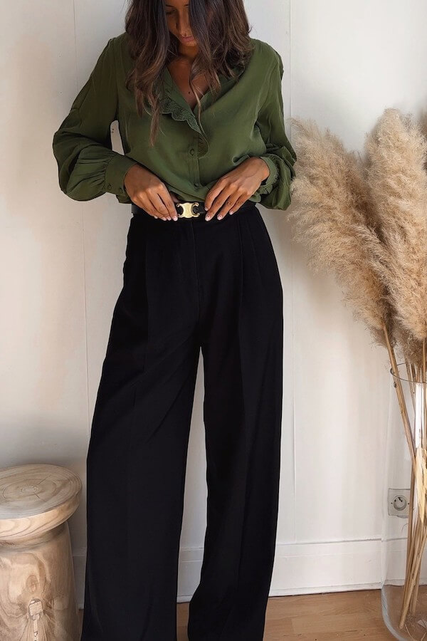 black pants outfit