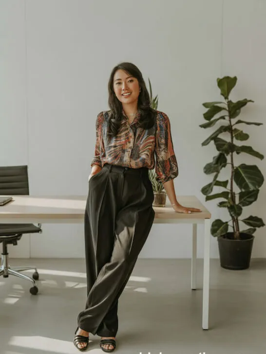 21 Trending Black Pants Work Outfit Ideas for Women: Modern Chic for the Office