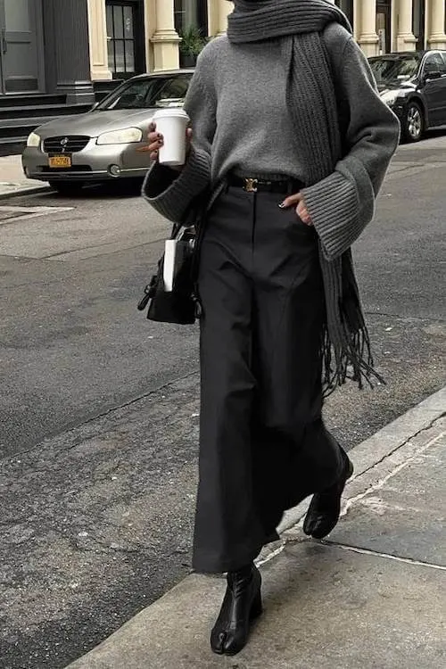 black skirt outfit ideas for women