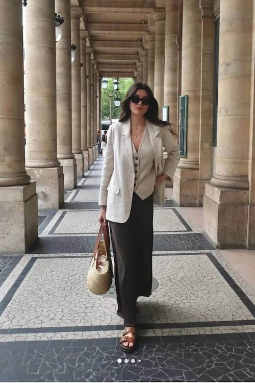 black skirt outfit ideas for women