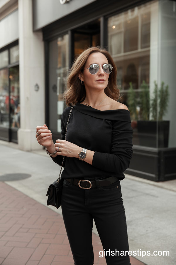 21 Black Sweater Outfit Ideas for Women Over 40 Who Want Effortless Chic Style