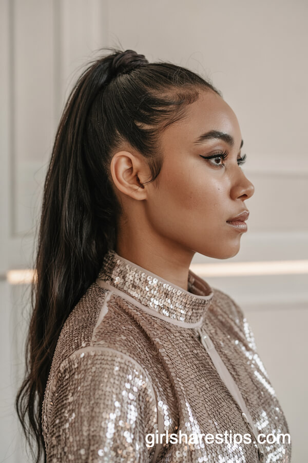 Sleek High Ponytail
