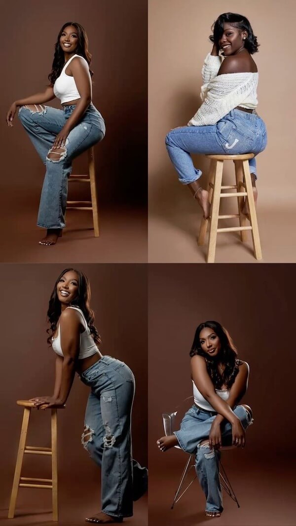 Casual Denim Birthday Photoshoot