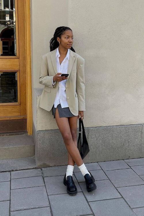 blazer outfit